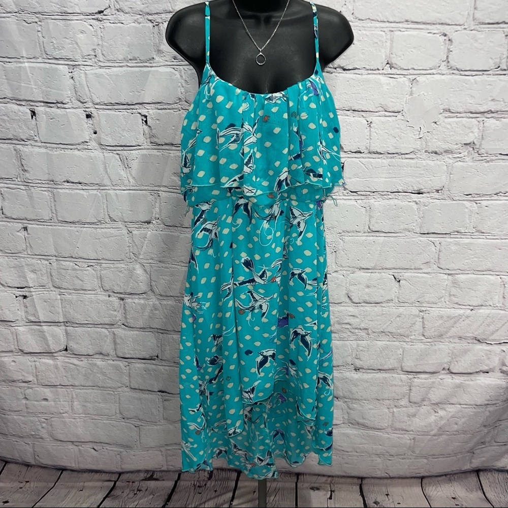 AUW sparrow bird sun dress XL